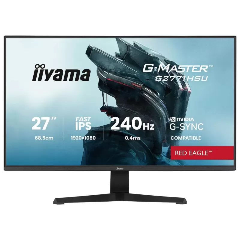 Монитор для игр IIYAMA G-Master G2771HSU-B1 27" 240Hz FHD IPS Цвет:чёрный