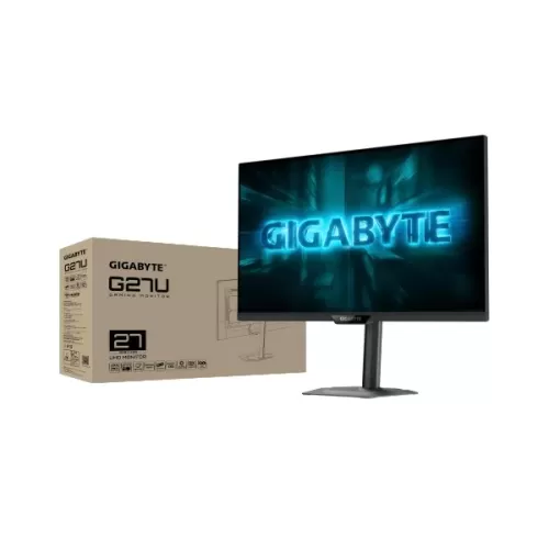 מסך מחשב Gigabyte G27UP 27" 160Hz 4K, UHD IPS צבע שחור