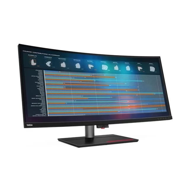 Монитор для ПК Lenovo ThinkVision P49w-30 63DBZAT1IS 49" IPS Цвет:чёрный Монитор для ПК Lenovo ThinkVision P49w-30 63DBZAT1IS 49" IPS Цвет:чёрный