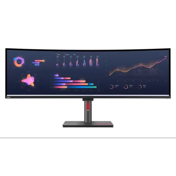 Монитор для ПК Lenovo ThinkVision P49w-30 63DBZAT1IS 49" IPS Цвет:чёрный Монитор для ПК Lenovo ThinkVision P49w-30 63DBZAT1IS 49" IPS Цвет:чёрный