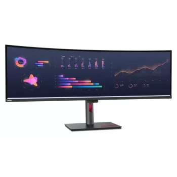 Computer Monitor Lenovo ThinkVision P49w-30 63DBZAT1IS 49" IPS Color:black