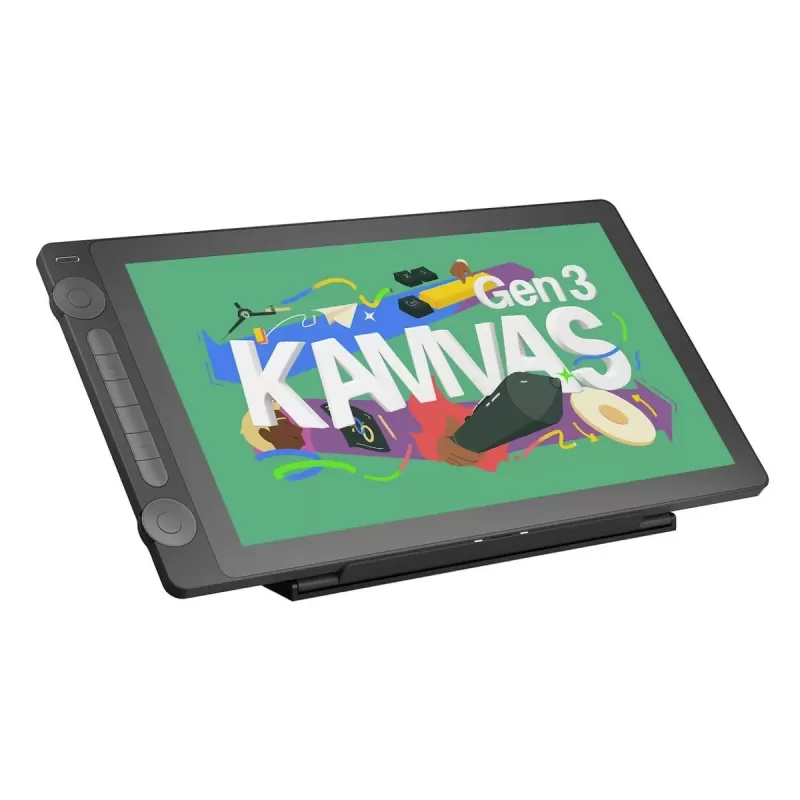 Графический планшет HUION Kamvas 16 Gen3 15.8" 2.5K QHD Drawing Screen чёрный GS1563