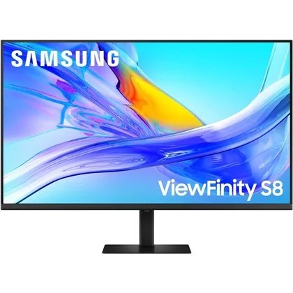 מסך מחשב Samsung SAMSUNG 36.5 ViewFinity S8 S37D800UAM UHD VA 60Hz DP HDMI 31.5 in S37D800UAM