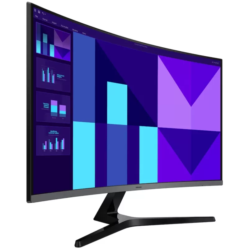 מסך מחשב Samsung 32" FHD 100Hz 4ms VA S32D390GAU צבע שחור - יבואן מקביל