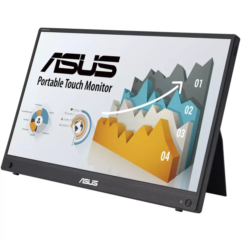 Monitor Asus ZenScreen Touch MB16AMTR 90LM04S0-B02170 15.6" 60Hz TOUCH FHD IPS Color:black