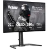 מסך גיימינג IIYAMA G-Master GOB2701QSC-B1 27" QHD OLED 280Hz GOB2701QSC-B1 צבע שחור