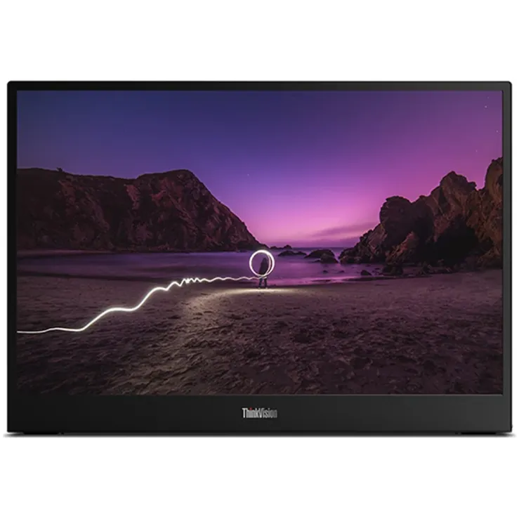 Portable USB Monitor Lenovo ThinkVision M16 (2026) 64BFUAR1WL 16" 60Hz IPS Color:black
