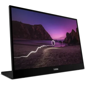 Portable USB Monitor Lenovo ThinkVision M16 (2026) 64BFUAR1WL 16" IPS Color:black