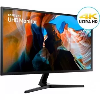 מסך מחשב Samsung U32J590UQM 31.5" UHD, 4K VA צבע שחור - יבואן רשמי