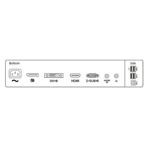 מסך מחשב Philips 241B7QGJEB 23.8" 60Hz FHD IPS צבע שחור - יבואן רשמי