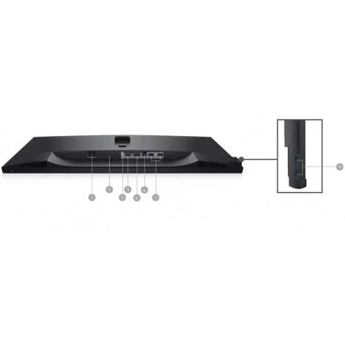מסך מחשב Dell P2421D 23.8" WQHD, 2K IPS צבע שחור