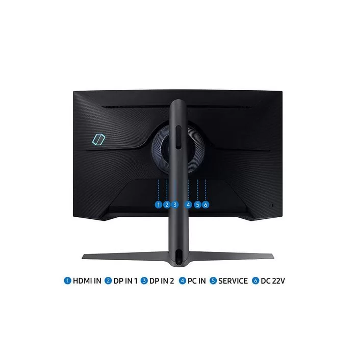 מסך גיימינג Samsung Odyssey G7 C32G75TQSM קעור 32" 240Hz WQHD, 2K VA צבע שחור - יבואן רשמי
