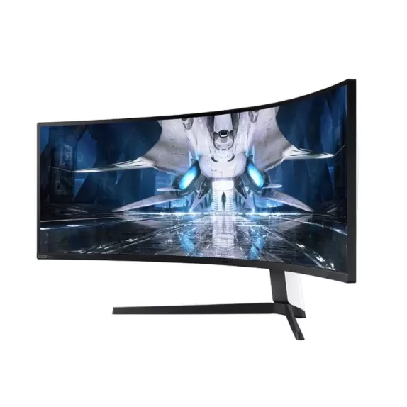 מסך גיימינג Samsung Odyssey Neo G9 S49AG950NM קעור 49" 240Hz Dual QHD VA צבע - יבואן רשמי