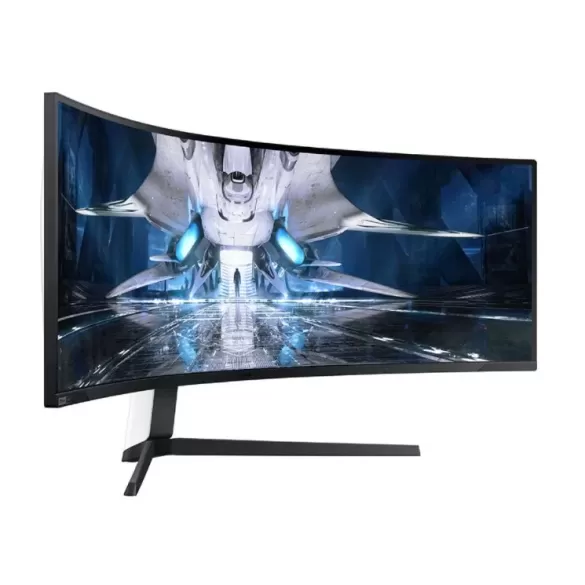מסך גיימינג Samsung Odyssey Neo G9 S49AG950NM קעור 49" 240Hz Dual QHD VA צבע - יבואן רשמי