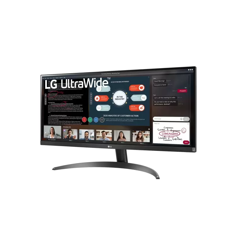 מסך מחשב LG 29WP500-B 29" UltraWide IPS FHD 75Hz 5ms 29WP500-B צבע שחור - יבואן מקביל