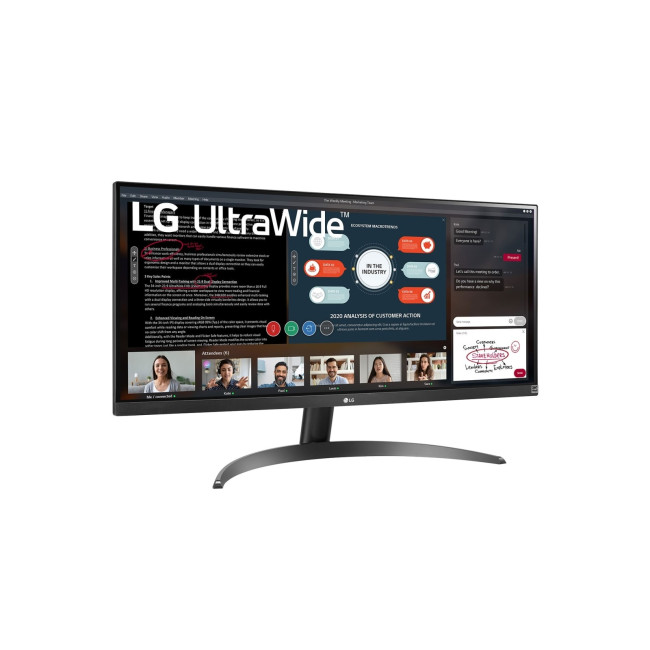 Монитор для ПК LG 29WP500-B 29" UltraWide IPS FHD 75Hz 5ms Цвет:черный - параллельный импортер