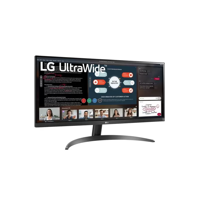 מסך מחשב LG 29WP500-B 29" UltraWide IPS FHD 75Hz 5ms 29WP500-B צבע שחור - יבואן מקביל