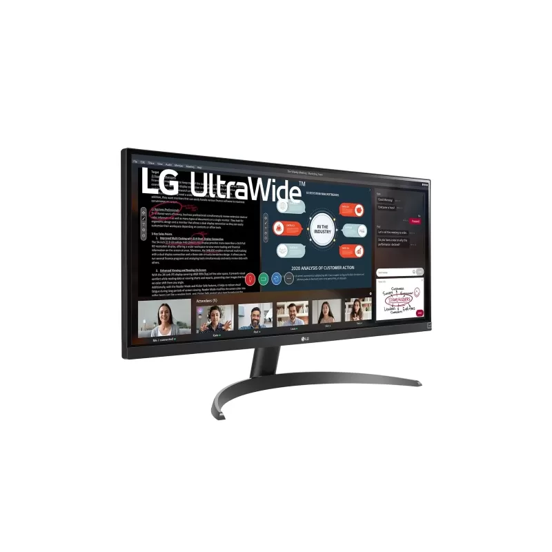 מסך מחשב LG 29WP500-B 29" UltraWide IPS FHD 75Hz 5ms 29WP500-B צבע שחור - יבואן מקביל