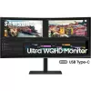 מסך גיימינג Samsung 34" S34A650UBU WQHD 100Hz VA USB-C PD90W S34A650UBU קעור - יבואן מקביל