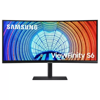 מסך גיימינג Samsung 34" S34A650UBU WQHD 100Hz VA USB-C PD90W S34A650UBU קעור - יבואן מקביל