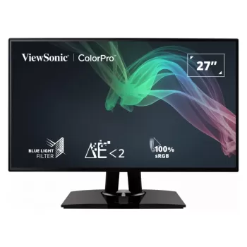 מסך מחשב ViewSonic VP2768 27" IPS 2K WQHD 60Hz 5ms VP2768 צבע שחור