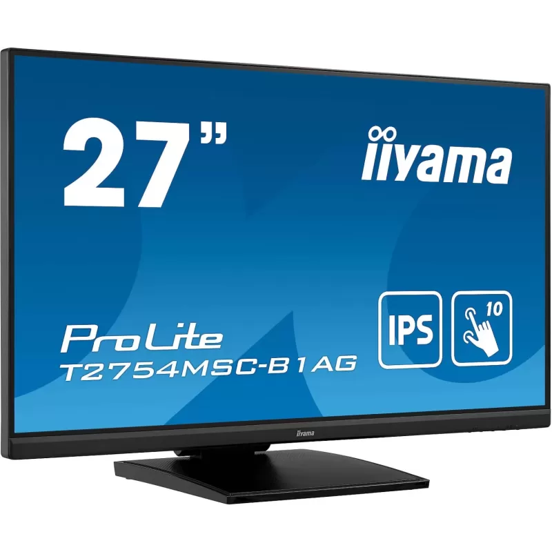Computer Monitor IIYAMA ProLite T2754MSC-B1AG T2754MSC-B1AG 27" 60Hz FHD IPS Color:black
