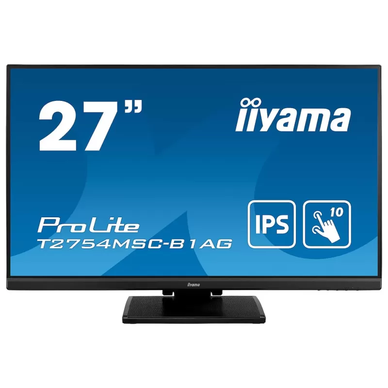 Computer Monitor IIYAMA ProLite T2754MSC-B1AG T2754MSC-B1AG 27" 60Hz FHD IPS Color:black