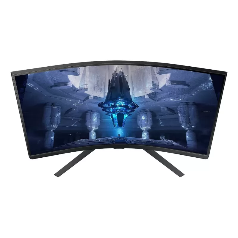מסך גיימינג Samsung S32BG750NP 32" UHD 165Hz 1ms VA S32BG750NP קעור צבע שחור - יבואן מקביל