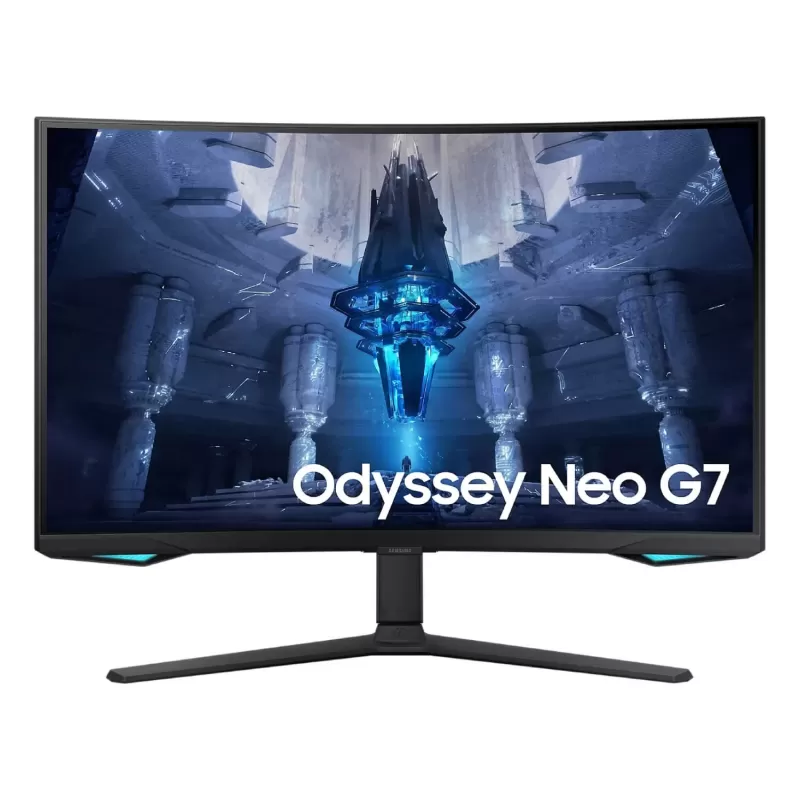 מסך גיימינג Samsung S32BG750NP 32" UHD 165Hz 1ms VA S32BG750NP קעור צבע שחור - יבואן מקביל
