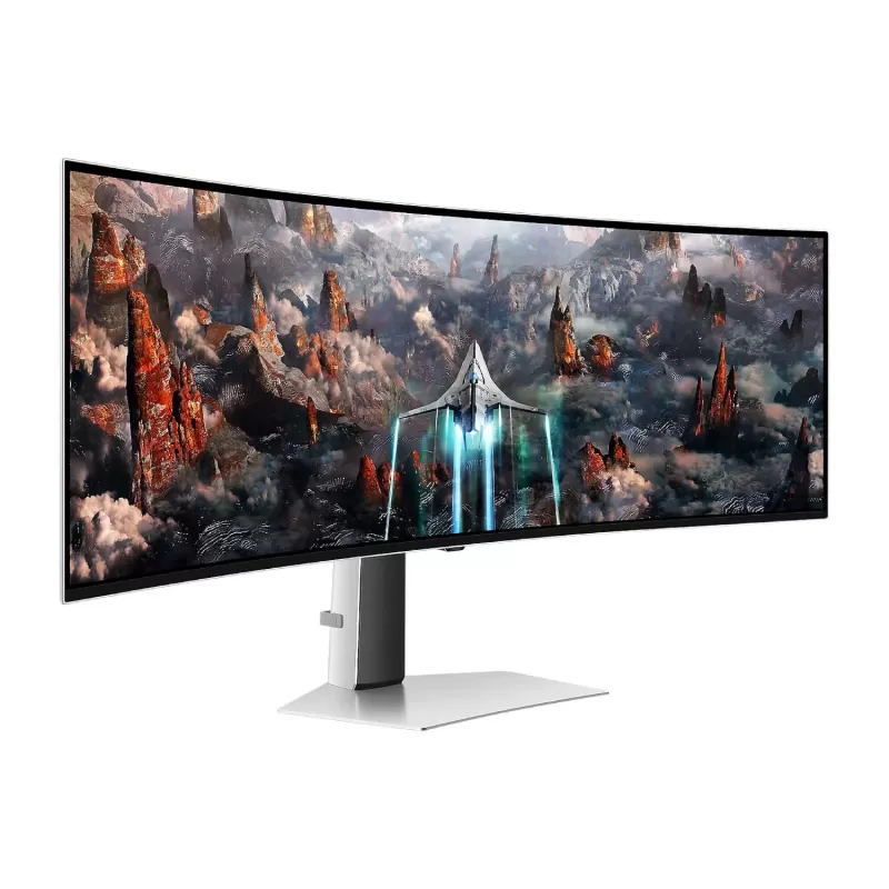 מסך גיימינג Samsung S49CG934SU 49" DQHD 240Hz 0.03ms OLED S49CG934SU קעור 2.5K, - יבואן מקביל