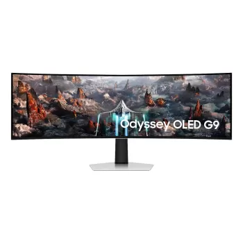 מסך גיימינג Samsung S49CG934SU 49" DQHD 240Hz 0.03ms OLED S49CG934SU קעור 2.5K, - יבואן מקביל