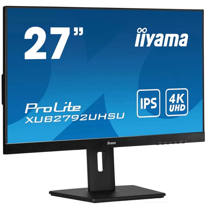 מסך מחשב IIYAMA ProLite XUB2792UHSU-B5 XUB2792UHSU-B5 27" 60Hz 4K, UHD IPS צבע שחור