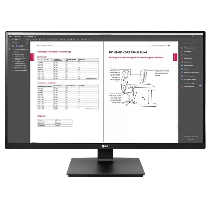 מסך מחשב LG 27BN65QP-B 27' IPS QHD 75hz 5ms 27BN65QP-B 27" 75Hz - יבואן מקביל מסך מחשב LG 27BN65QP-B 27' IPS QHD 75hz 5ms 27BN65QP-B 27" 75Hz - יבואן מקביל