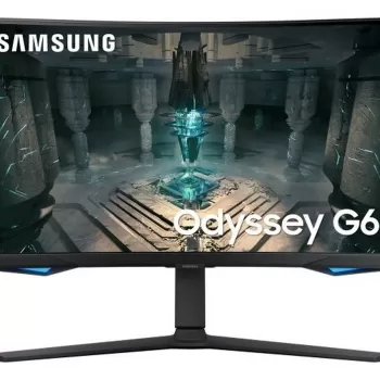 Игровой монитор Samsung Odyssey G65B S32BG650EM изогнутый 31.5" 240Hz QHD, 2K - официальный импортер