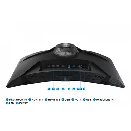 Игровой монитор Samsung Odyssey G65B S32BG650EM изогнутый 31.5" 240Hz QHD, 2K - официальный импортер Игровой монитор Samsung Odyssey G65B S32BG650EM изогнутый 31.5" 240Hz QHD, 2K - официальный импортер