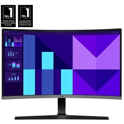 Монитор для ПК Samsung S3 Essential S32D390GAM 32" FHD VA Цвет:чёрный - официальный импортер