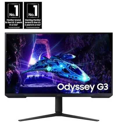 מסך גיימינג Samsung Odyssey G3 G30D S32DG302EM 32" 180Hz FHD VA צבע שחור - יבואן רשמי
