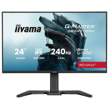 Gaming computer monitor IIYAMA G-Master GB2471HSU-B1 23.8" 240Hz IPS Color:black