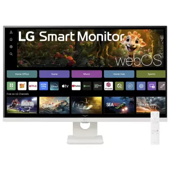Монитор для ПК LG Smart 32SR73U-W 31.5" 60Hz 4K, UHD VA Цвет:белый - параллельный импортер