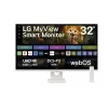 Монитор для ПК LG Smart 32SR73U-W 31.5" 60Hz 4K, UHD VA Цвет:белый - параллельный импортер