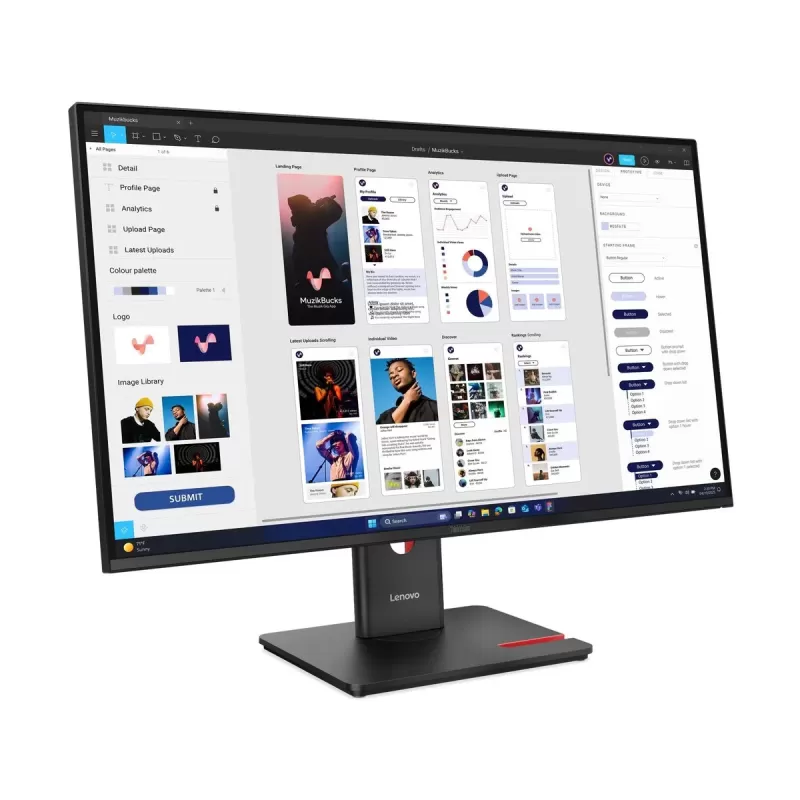 מסך מחשב Lenovo ThinkVision T32UD-40 64B0GAT1IS 31.5" IPS מסך מחשב Lenovo ThinkVision T32UD-40 64B0GAT1IS 31.5" IPS