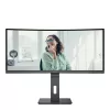 Computer Monitor AOC 34" QHD 100Hz 4ms USB-C DP65W VA Curved Monitor CU34P3CV