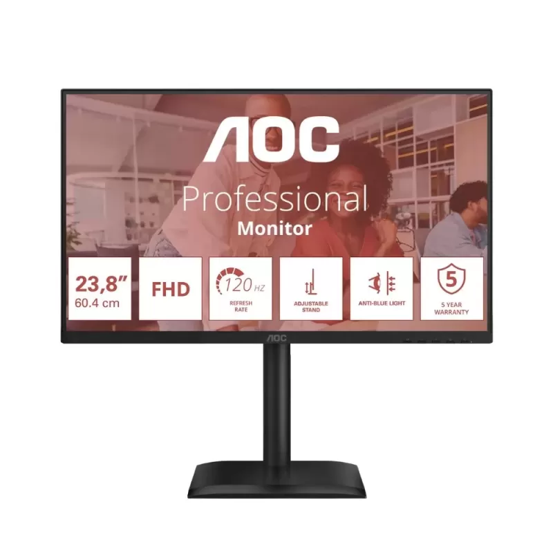 מסך מחשב AOC 24 Monitor 24E4U 24E4U 24" IPS מסך מחשב AOC 24 Monitor 24E4U 24E4U 24" IPS