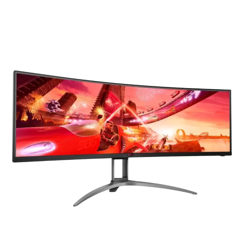 מסך מחשב קעור לגיימינג AOC AG493UCX2 49" Curved DQHD AG493UCX2 VA