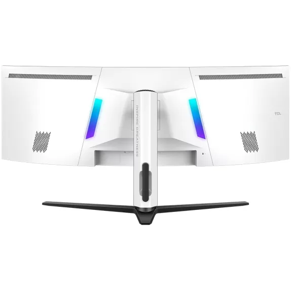 Gaming Monitor TCL 57R94 57" Dual UHD 120Hz QD-Mini LED Curved 57R94 VA Color:white