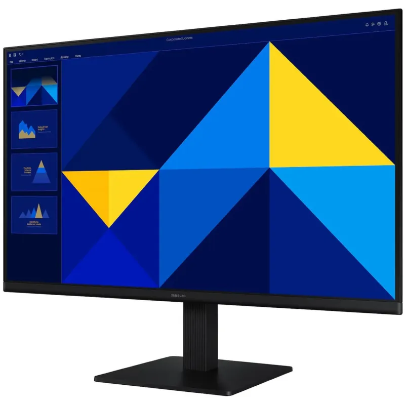 Computer Monitor Samsung Essential Monitor S3 S30GD 27" S27D304GAU S27D304GAU 100Hz FHD IPS Color:black - parallel importer
