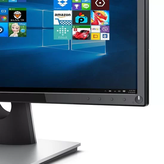 Computer Monitor Dell SE2416H 23.8" FHD IPS Color:black, silver