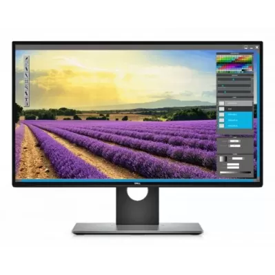 מסך מחשב Dell UltraSharp U2518D 25" WQHD, 2K IPS צבע שחור, כסוף