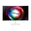 מסך מחשב Samsung C32H711QEM קעור 31.5" WQHD, 2K VA צבע לבן - יבואן רשמי