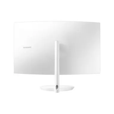 מסך מחשב Samsung C32H711QEM קעור 31.5" WQHD, 2K VA צבע לבן - יבואן רשמי
